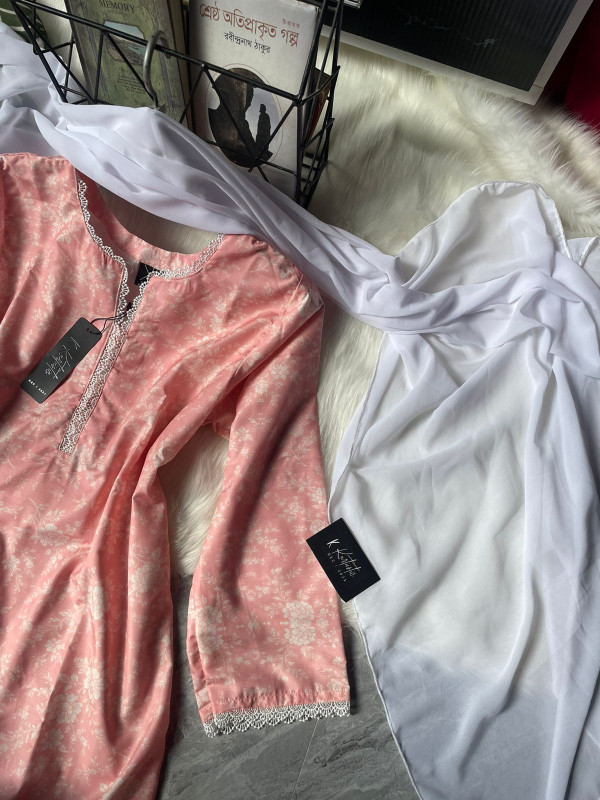 kurtiistic presents -  soft rose