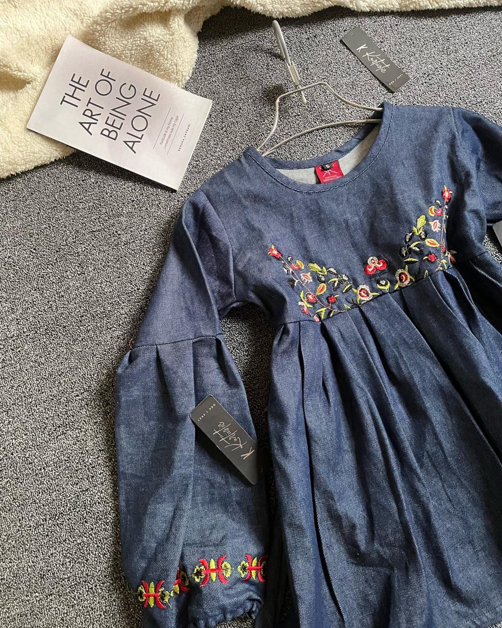 Give yourself something unique in this winter ❄️ | kurtiistic presents- “ Bluebell “ | ব্লু বেল ❄️