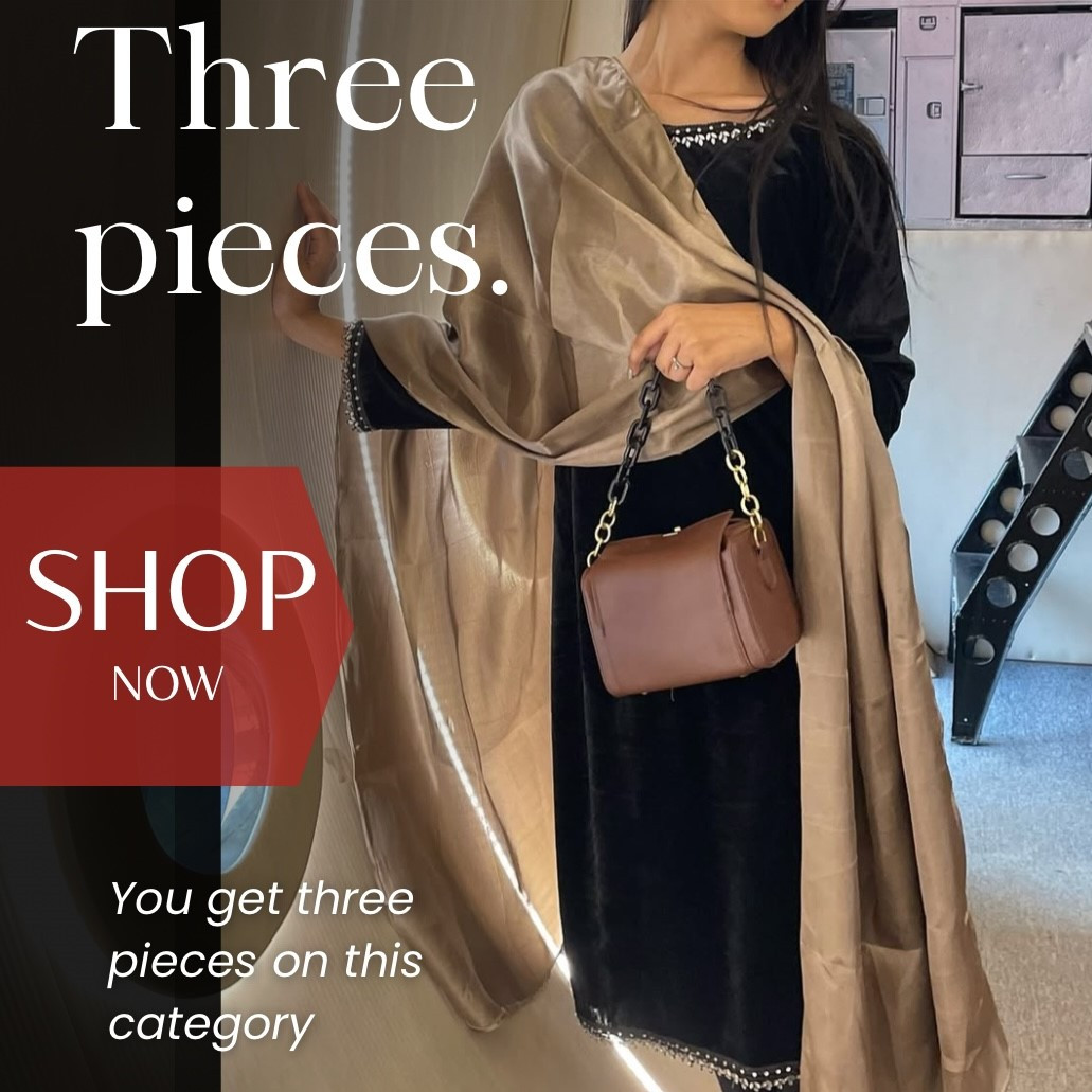 Three pieces