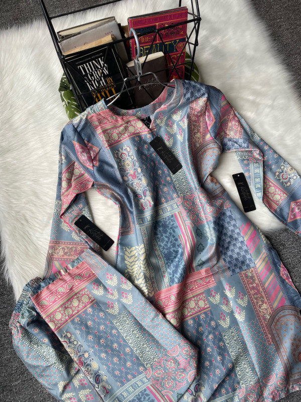 Kurtiistic digital printed co-ords