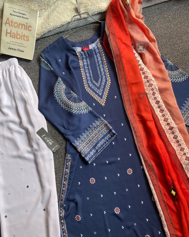 Classic Blue, Festive You — Kurtiistic Eid 2026