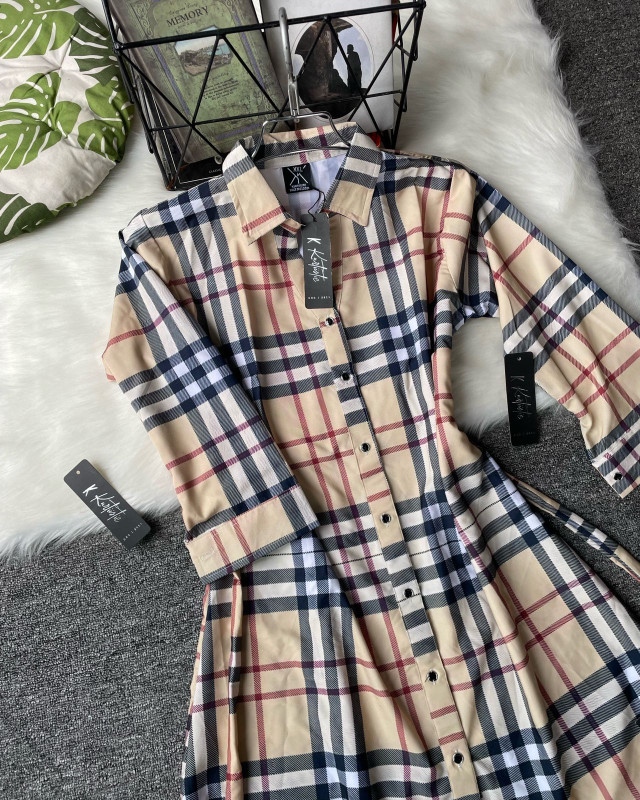 kurtiistic Check Shirts - ( Burberry Check )