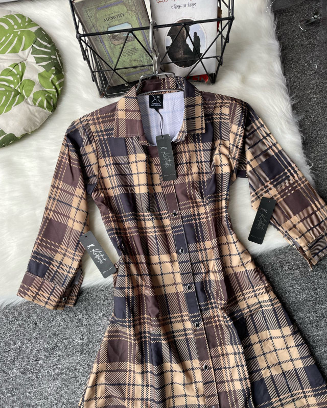 Beige/tan ~ Glen Plaid (Prince of Wales check)